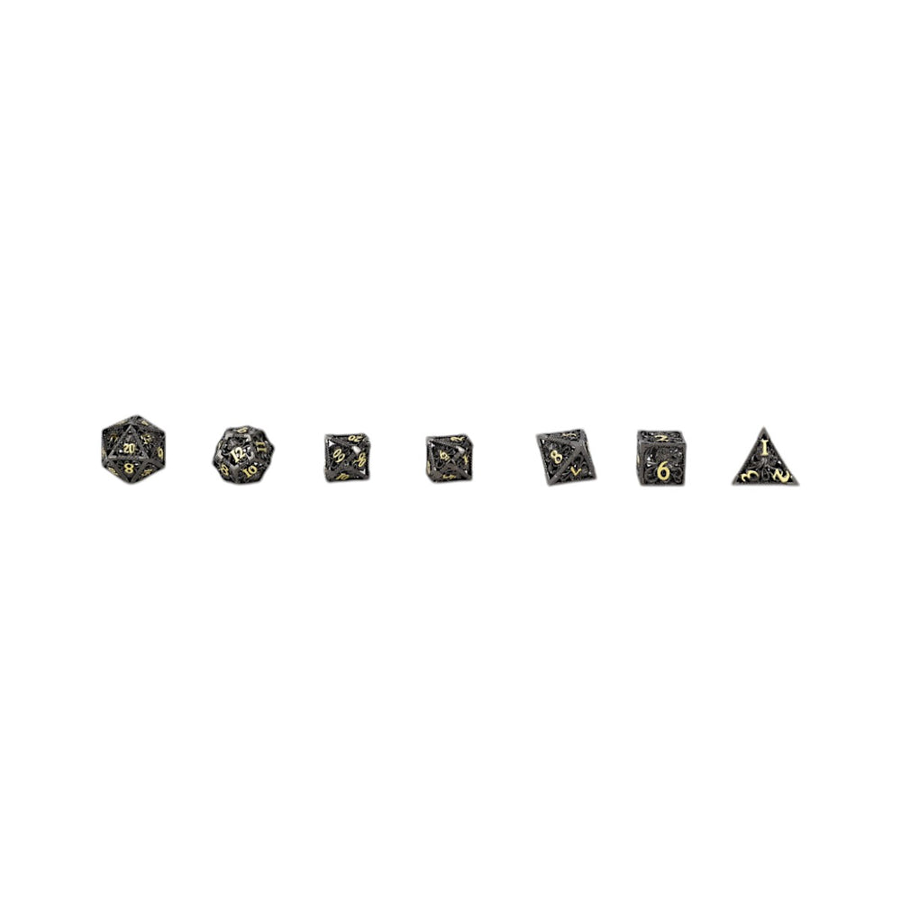 LPG Dice Strange Aeon Dice Set Black/Gold