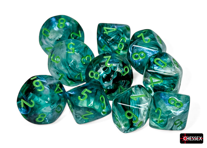 CHX 27395 Borealis Kelp/light green Luminary Set of Ten d10s