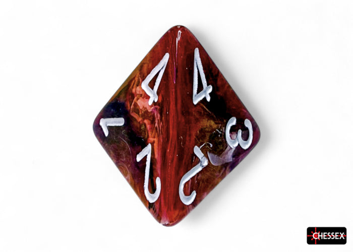 CHX 27543 Festive Symphony/white Polyhedral 7-Dice Set