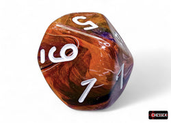 CHX 27543 Festive Symphony/white Polyhedral 7-Dice Set