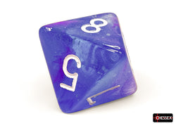 CHX 27567 Nebula Aura/white Luminary Polyhedral 7-Dice Set
