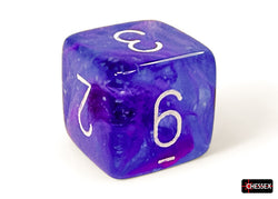 CHX 27567 Nebula Aura/white Luminary Polyhedral 7-Dice Set