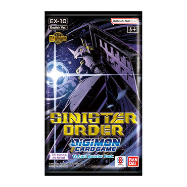 Digimon Card Game Sinister Order EX10 Booster Pack