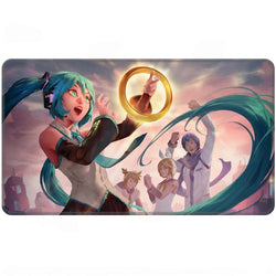 Ultra Pro Hatsune Miku - Stitched Edge Playmat - Summer - Sol Ring MtG