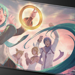 Ultra Pro Hatsune Miku - Stitched Edge Playmat - Summer - Sol Ring MtG
