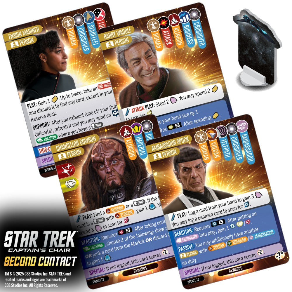 Star Trek: Captain's Chair – Second Contact Expansion