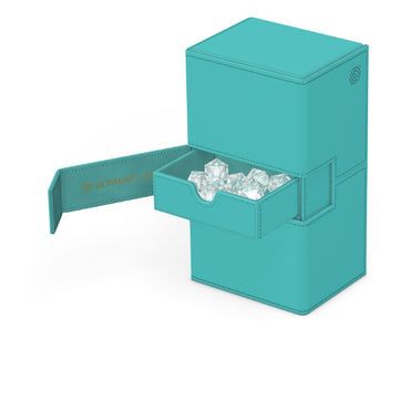 Ultimate Guard: Deck Box XenoSkin Twin Flip'n'Tray 200+ – 2025 Summer Edition: Lagoon