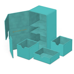 Ultimate Guard: Deck Box XenoSkin Twin Flip'n'Tray 200+ – 2025 Summer Edition: Lagoon