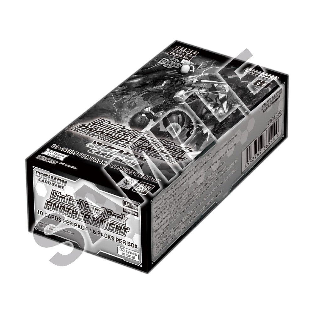 Digimon Card Game Limited Card Pack Display – Another Knight [LM-07]