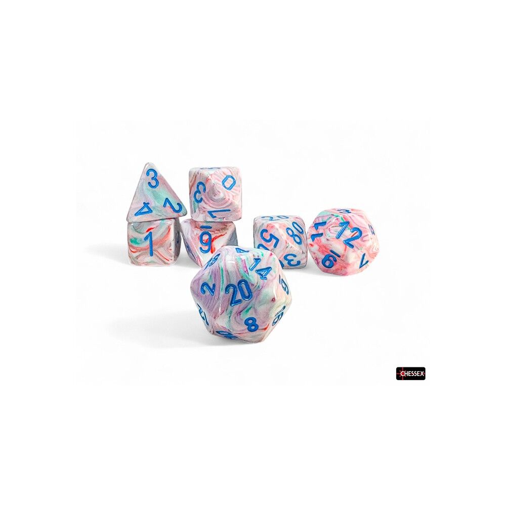 CHX 22544 Festive Mega-hedral Pop Art/blue 7-Die Set