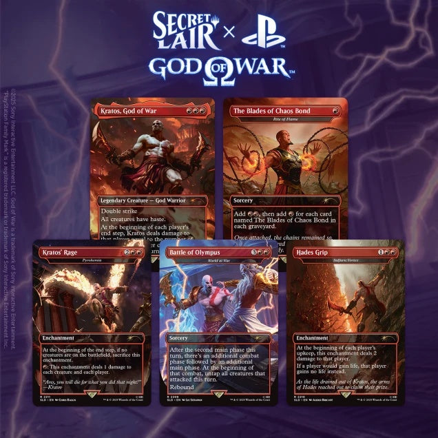 Magic Secret Lair x God of War: Greek - Non-Foil