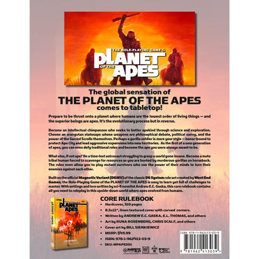 Planet of the Apes RPG Core Rulebook
