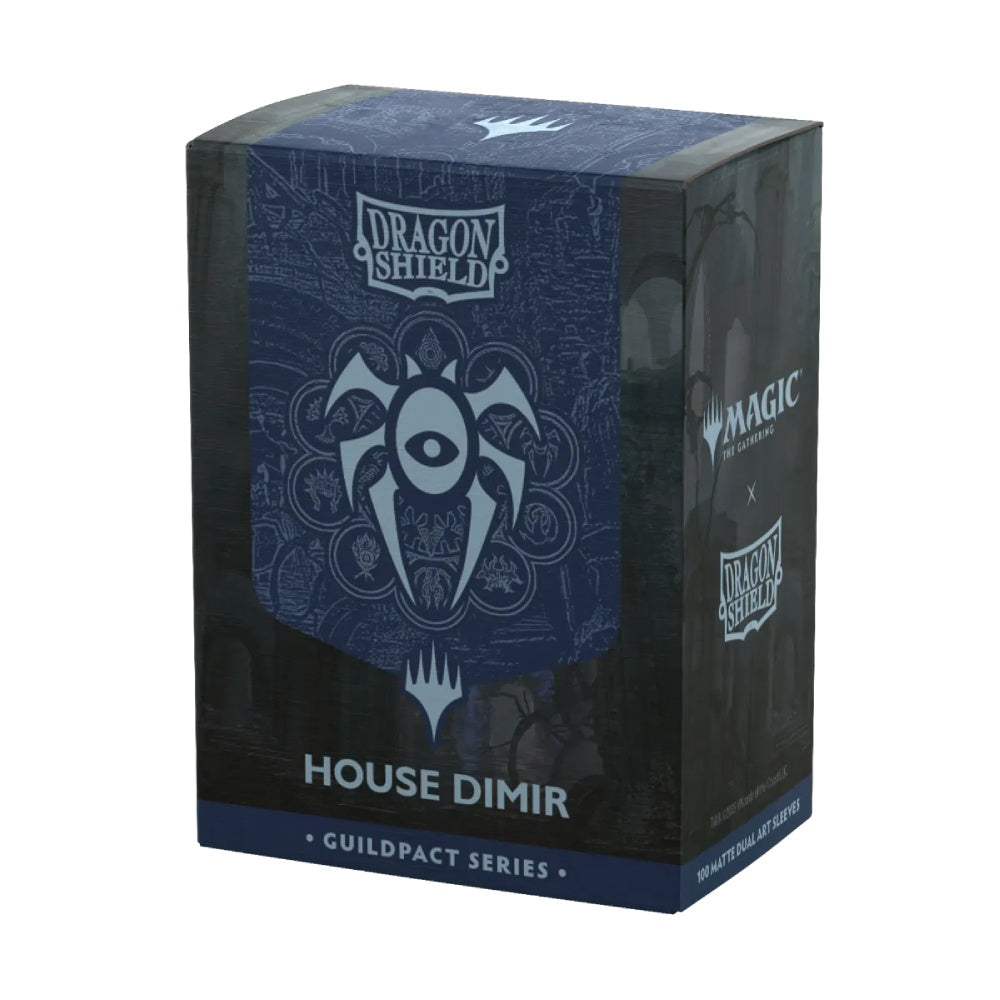 Dragon Shield Matte Dual Art  Standard Sleeves – MTG Guildpact Series: House Dimir