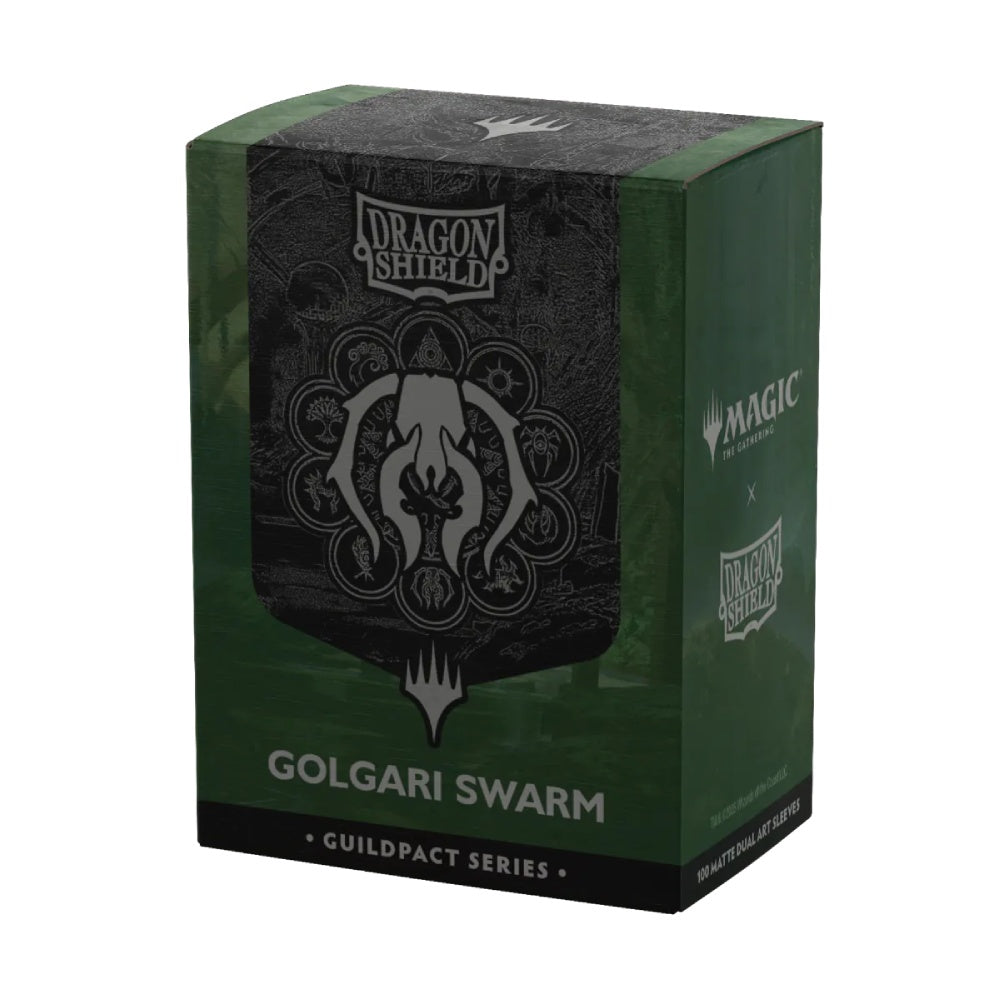 Dragon Shield Matte Dual Art  Standard Sleeves – MTG Guildpact Series: Golgari Swarm