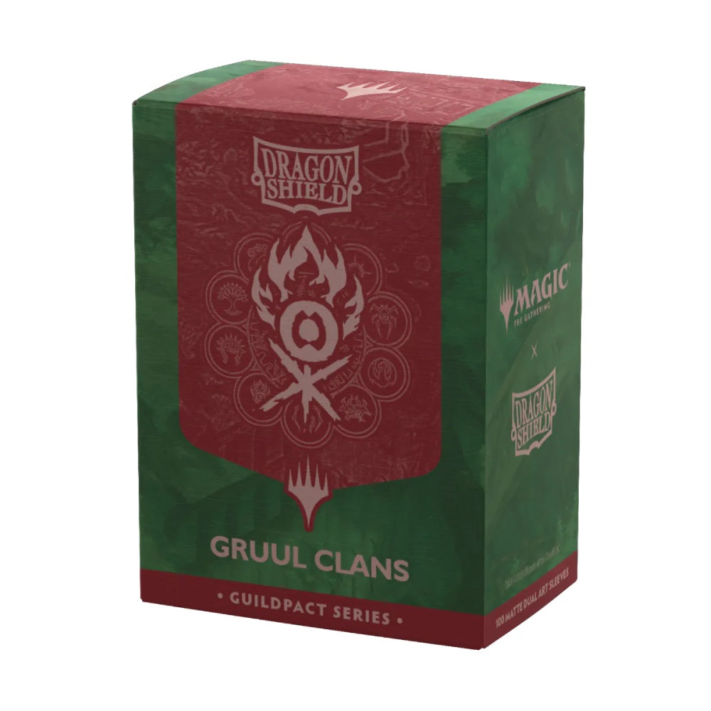 Dragon Shield Matte Dual Art  Standard Sleeves – MTG Guildpact Series: Gruul Clans