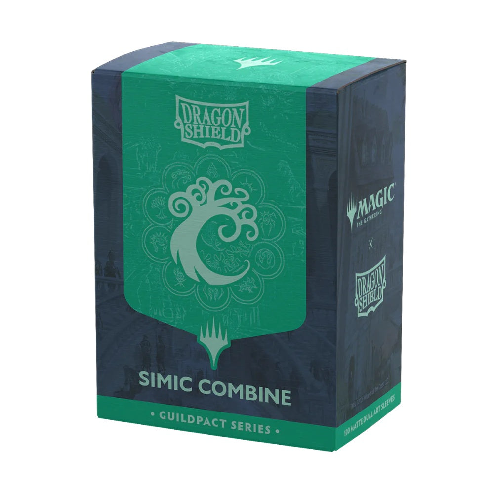 Dragon Shield Matte Dual Art  Standard Sleeves – MTG Guildpact Series: Simic Combine