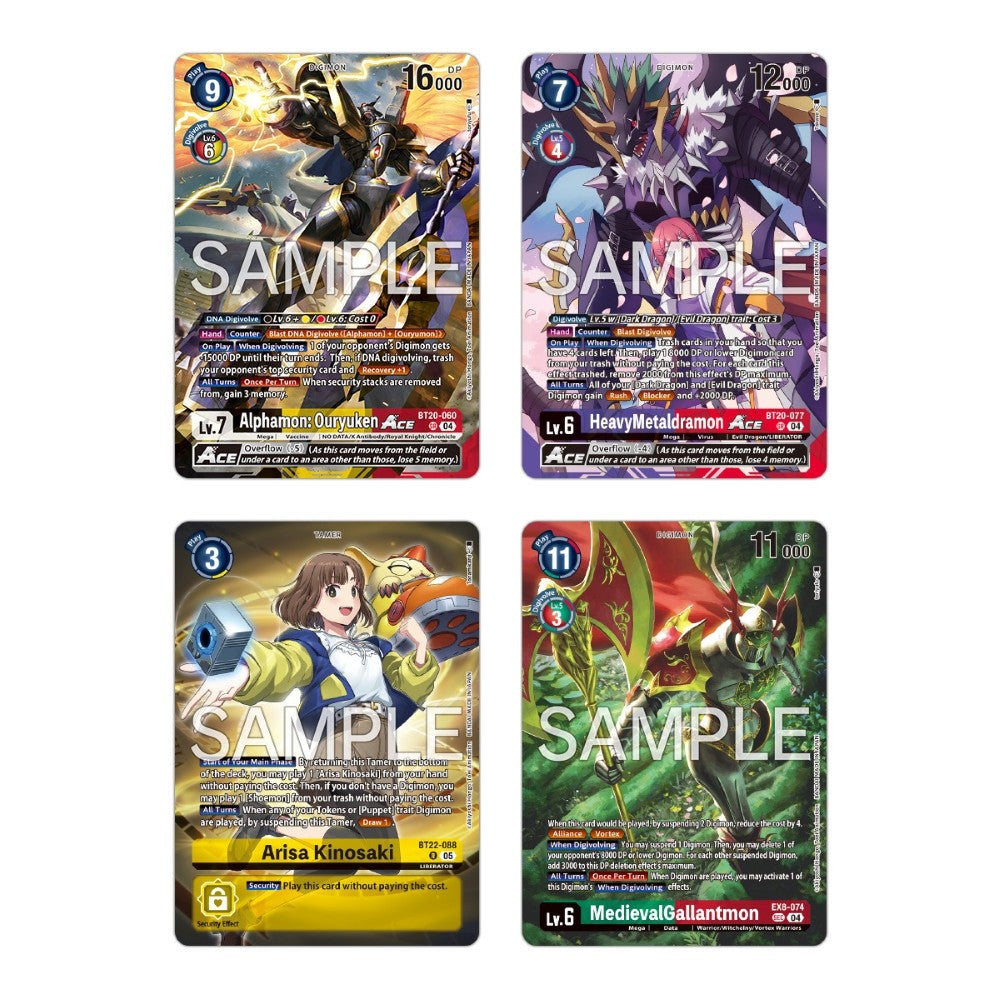 Digimon Card Game Limited Card Pack Display – Final Crest [LM-08]