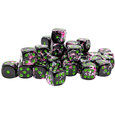 CHX 24814 Brush Paintball/green 12mm d6 Dice Block (36 dice)