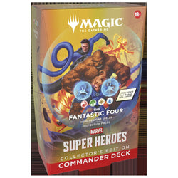 Magic Marvel Super Heroes Collector Commander Deck Set of 4