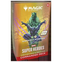 Magic Marvel Super Heroes Collector Commander Deck Set of 4