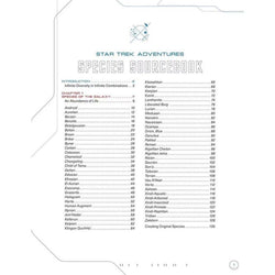 Star Trek Adventures RPG Second Edition Species Sourcebook