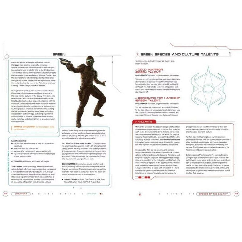 Star Trek Adventures RPG Second Edition Species Sourcebook