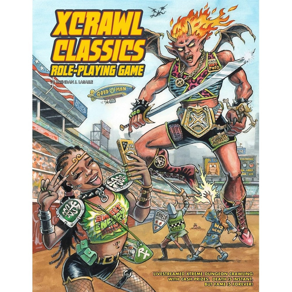 Xcrawl Classics Core Rulebook - Softcover Edition