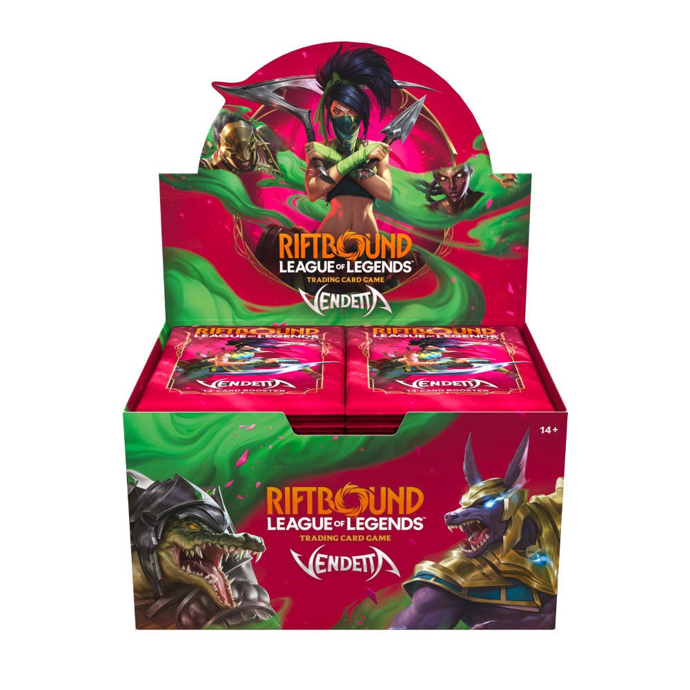 Riftbound League of Legends TCG Vendetta Booster Box (Preorder)