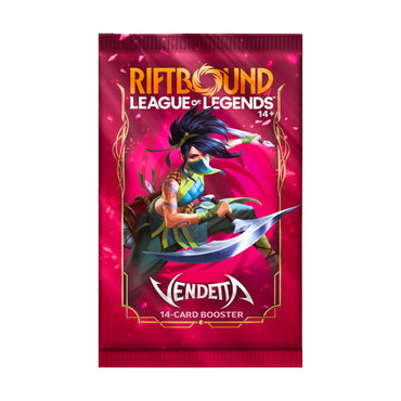 Riftbound League of Legends TCG Vendetta Booster Pack (Preorder)