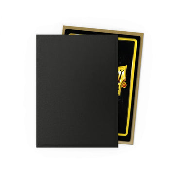Dragon Shield Matte Dual Sleeves – Black & Gold