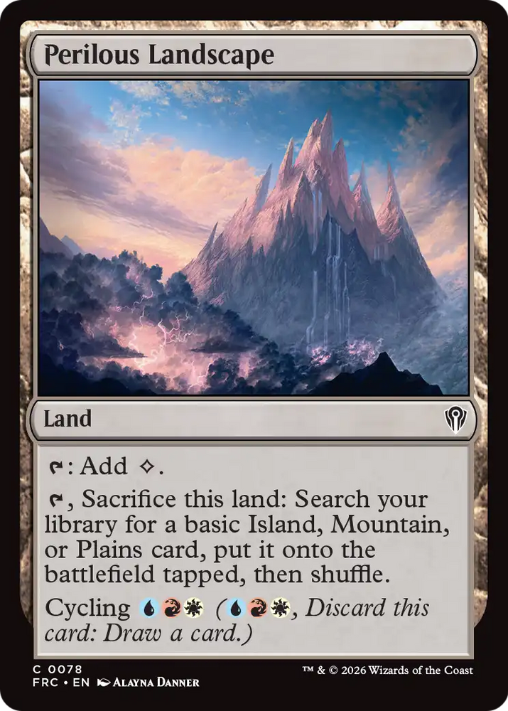Perilous Landscape [Reality Fracture Commander]