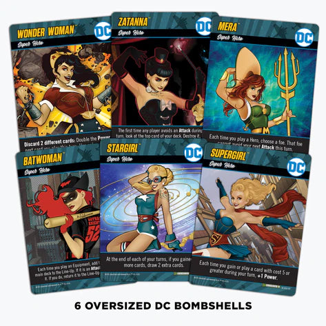DC Deck-Building Game: DC Bombshells Crossover Pack 9 Kickstarter Edition