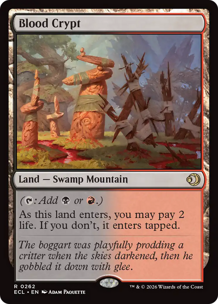 Blood Crypt [Lorwyn Eclipsed]