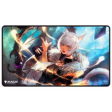 ULTRA PRO Magic: The Gathering - Final Fantasy Black Stitched Playmat Premium Z