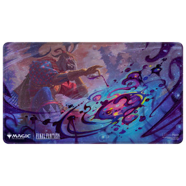 ULTRA PRO Magic: The Gathering - Final Fantasy Black Stitched Playmat Premium