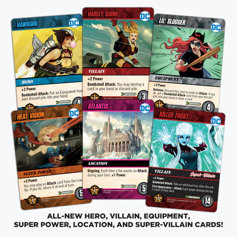 DC Deck-Building Game: DC Bombshells Crossover Pack 9 Kickstarter Edition