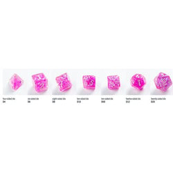 Gamegenic Candy-like Series - Rasberry - RPG Dice Set