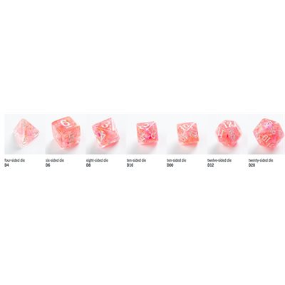 Gamegenic Candy-like Series - Peach - RPG Dice Set