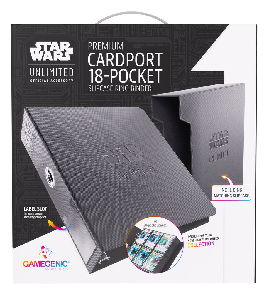 Gamegenic Star Wars Unlimited - Premium Cardport 18 Pocket