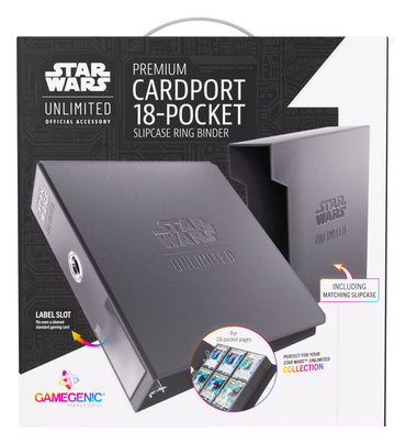 Gamegenic Star Wars Unlimited - Premium Cardport 18 Pocket