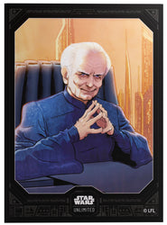 Gamegenic Star Wars Unlimited Premium Art Sleeves - Chancellor Palpatine (66mm x 92mm)