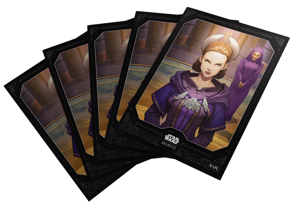 Gamegenic Star Wars Unlimited Premium Art Sleeves - Padme Amidala (66mm x 92mm)