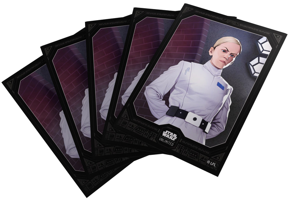 Gamegenic Star Wars Unlimited Premium Art Sleeves - Dedra Meero (66mm x 92mm)