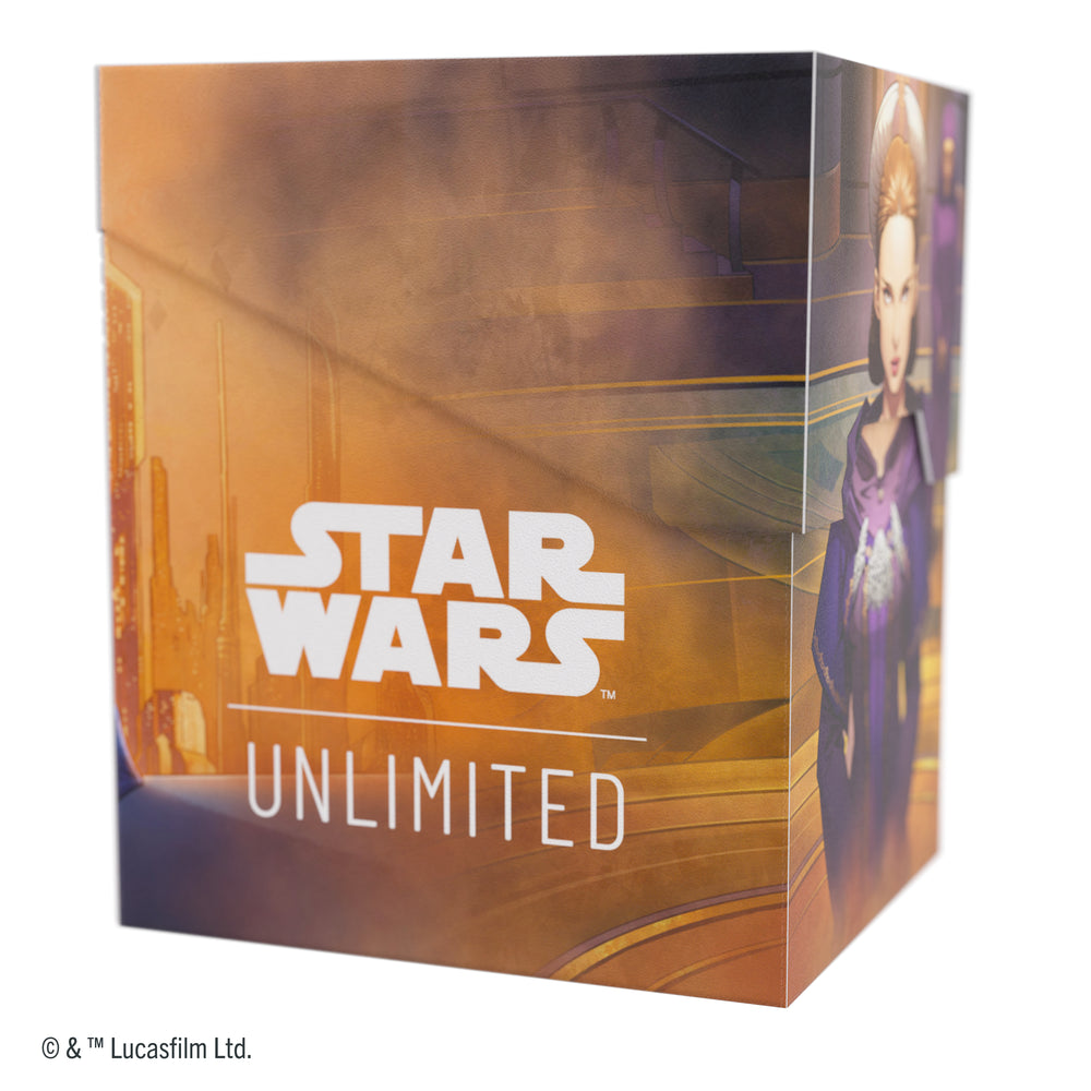 Gamegenic Star Wars Unlimited Soft Crate - Palpatine/Padme