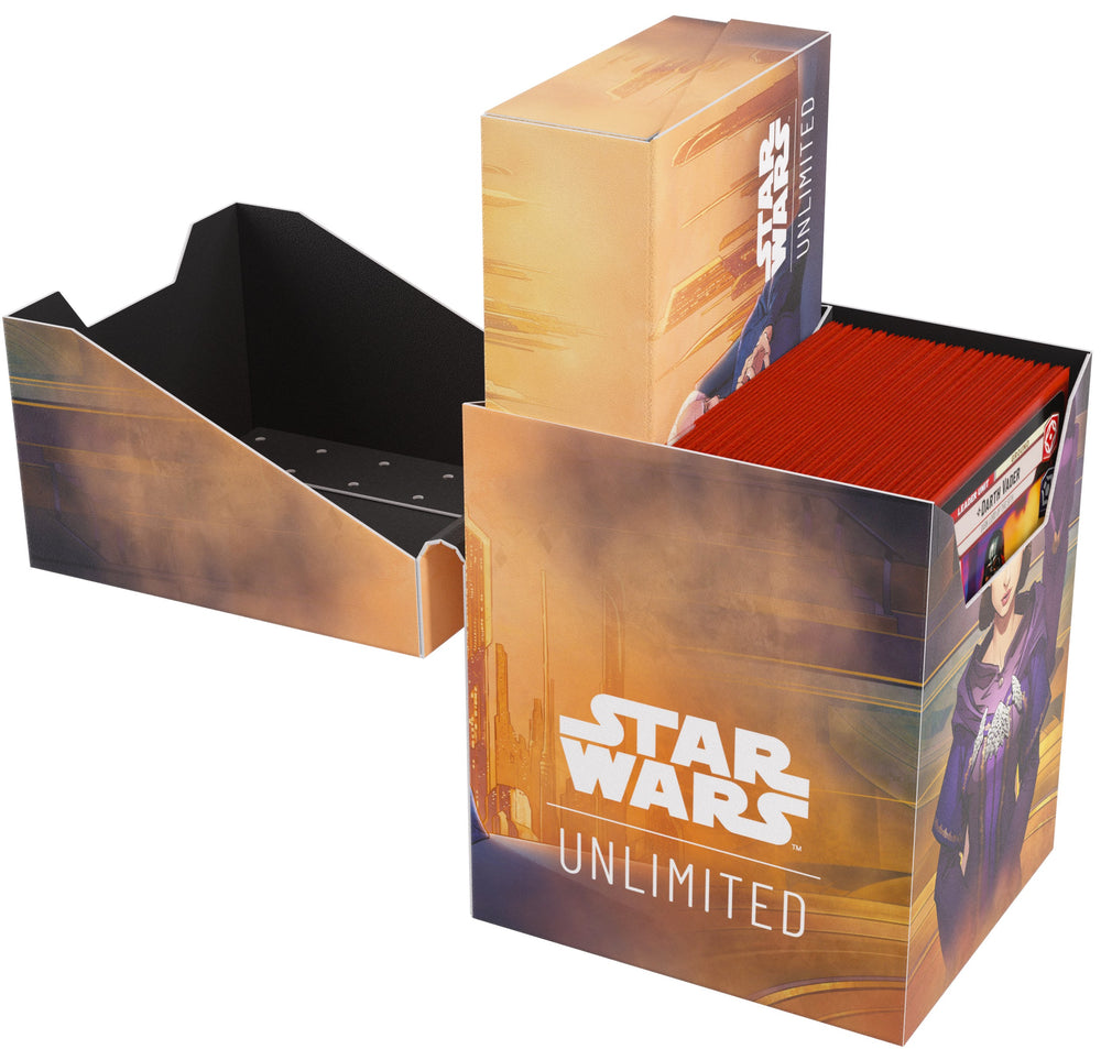 Gamegenic Star Wars Unlimited Soft Crate - Palpatine/Padme