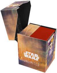 Gamegenic Star Wars Unlimited Soft Crate - Palpatine/Padme