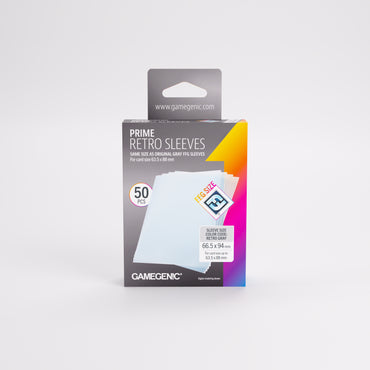 Gamegenic Retro Card Sleeves - 66.5mm x 94mm 50ct