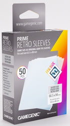 Gamegenic Retro Card Sleeves - 66.5mm x 94mm 50ct