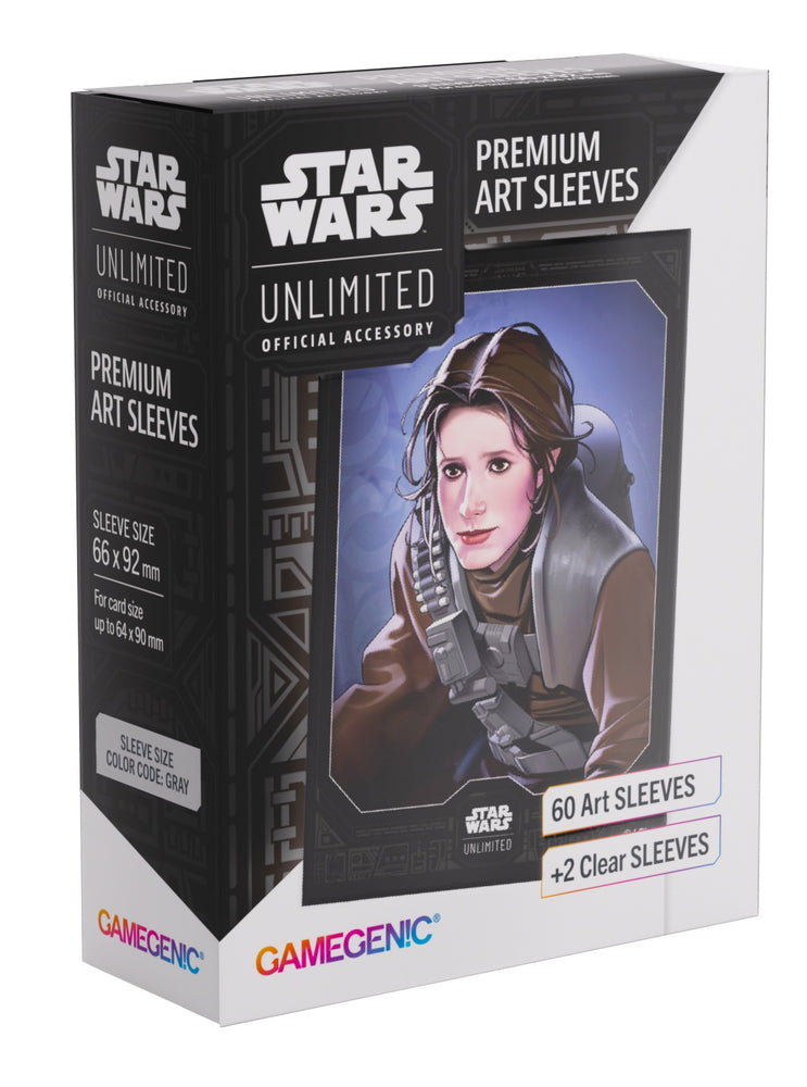 Gamegenic Star Wars Unlimited Premium Art Sleeves - Leia Organa (Preorder)