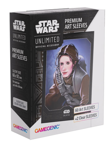 Gamegenic Star Wars Unlimited Premium Art Sleeves - Leia Organa (Preorder)